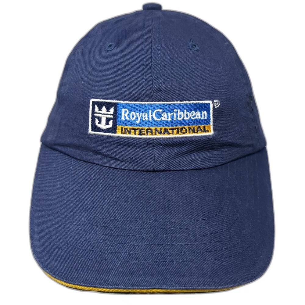 Royal Caribbean International Hat Baseball Cap Blue One Size Slideback Travel